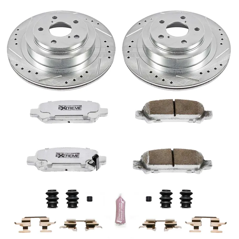 Power Stop Z26 Street Brake Kit (Rear) - 2005-2009 Subaru Legacy