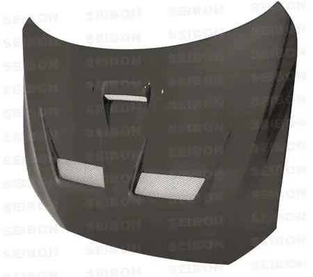 Seibon Carbon Fiber CW Style Hood - 2008-2015 Mitsubishi Evo X