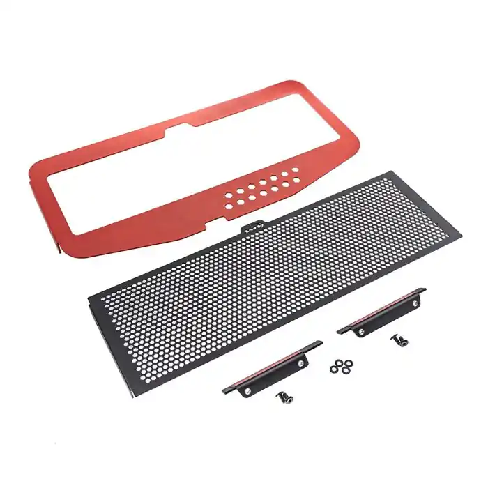 SMY Subaru Top Mount Intercooler Cover - WRINKLE Red - 2022-2026 Subaru WRX