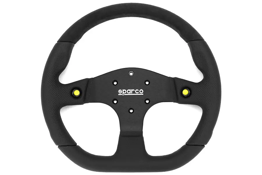 Sparco Steering Wheel L999 Black Alcantara/Leather - Universal