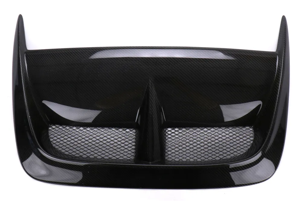 Seibon Carbon Fiber CW Style Hood Scoop - 2004-2005 Subaru WRX / STI