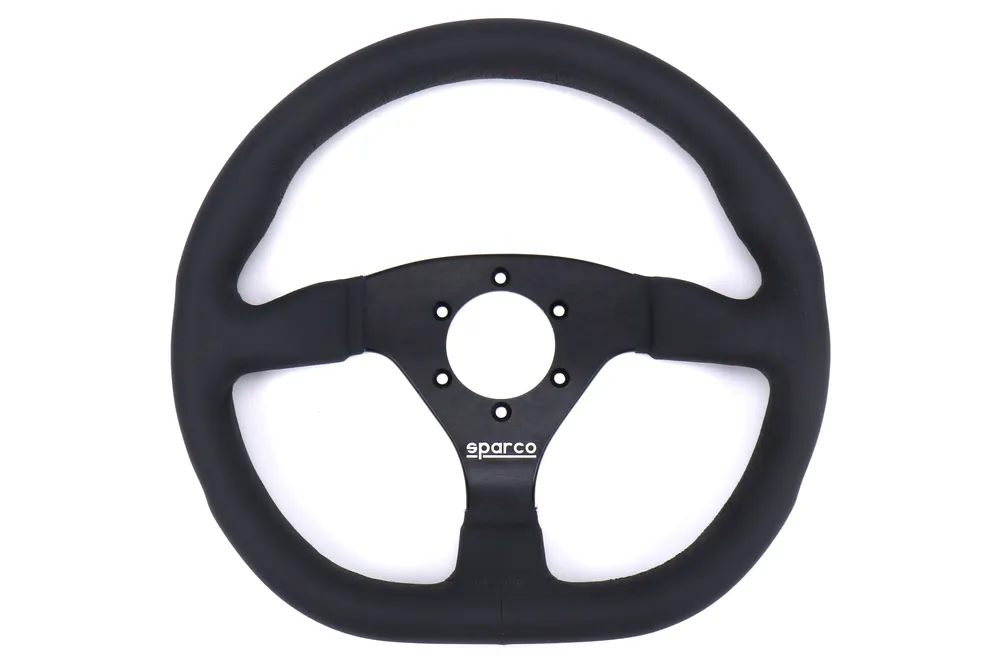 Sparco L360 Steering Wheel Leather Black - Universal