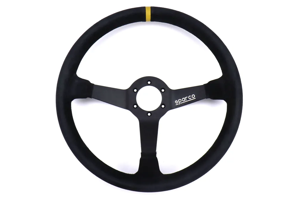 Sparco R 368 Steering Wheel Suede Black - Universal