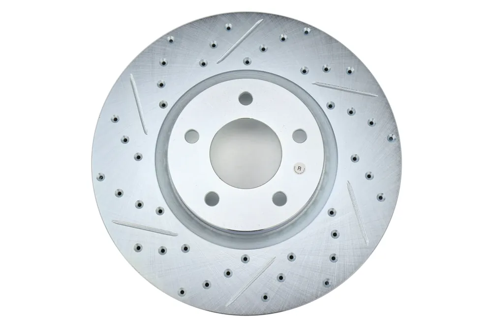 Stoptech C-Tek Sport Drilled and Slotted Rotor Single Front Right - 2007-2013 Mazdaspeed3
