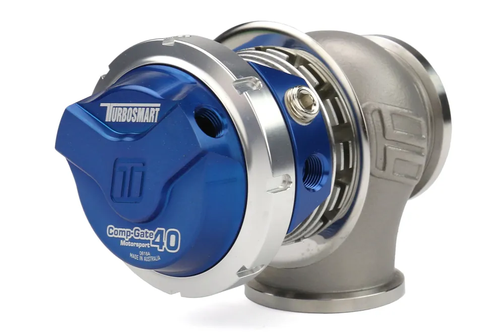 Turbosmart WG40 GenV Comp-Gate 40 Motorsport 14 PSI Blue
