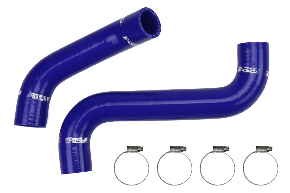 Torque Solution Silicone Radiator Hose Kit Blue - 2002-2007 Subaru WRX/STI