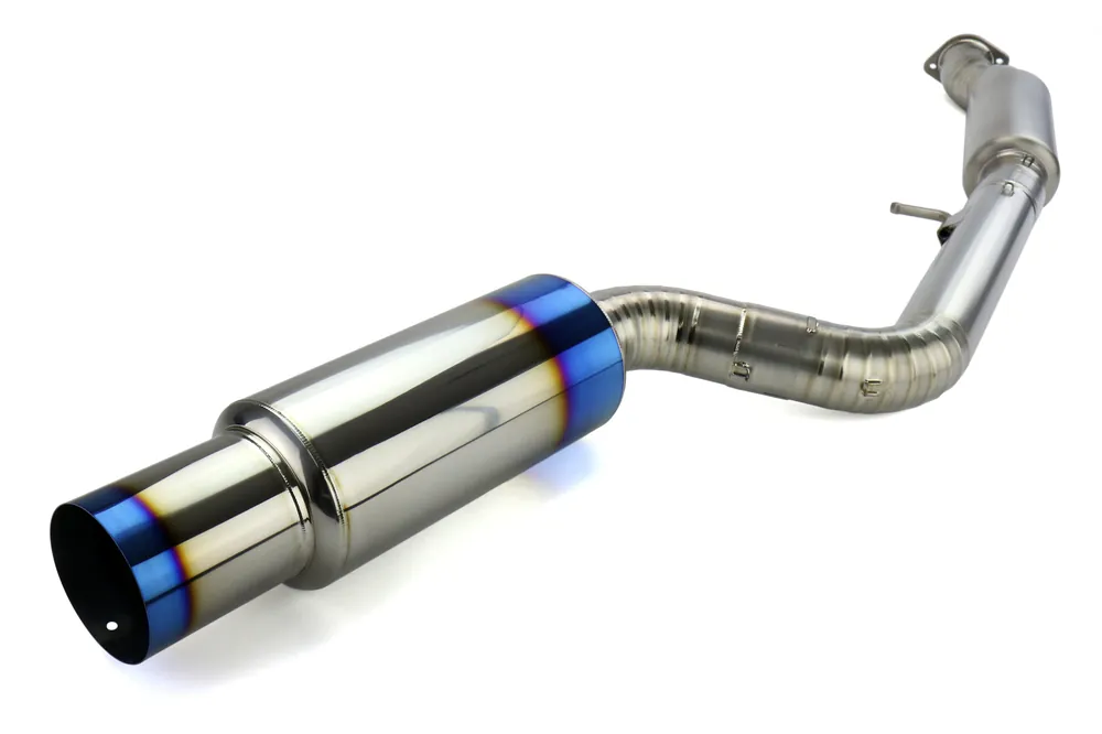 Tomei Expreme Ti Full Titanium Catback Exhaust - Burnt Tip - 2009-2016 Nissan 370Z