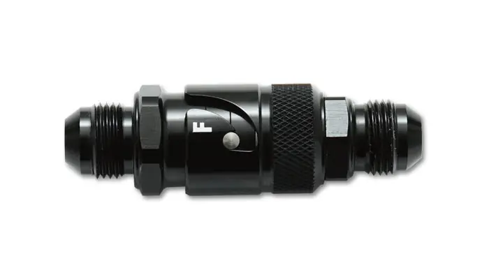 Vibrant Performance Dry Break Quick Release Fitting -8AN - Universal