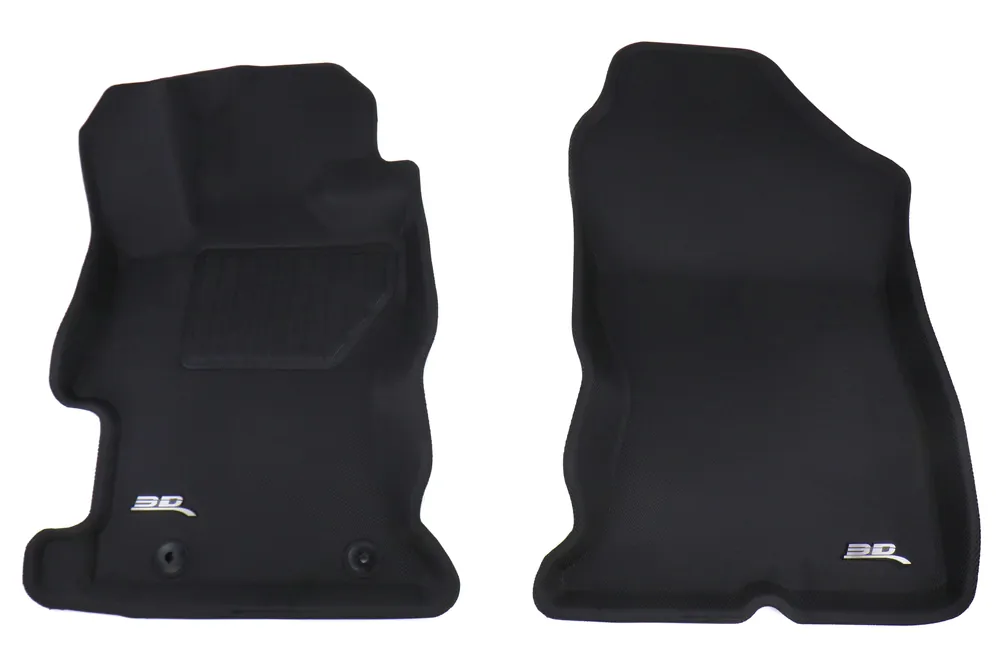 3D Maxpider Front Row Heavy Duty All Weather Floor Mats - 2018-2021 Subaru Crosstrek / 2017-2020 Impreza