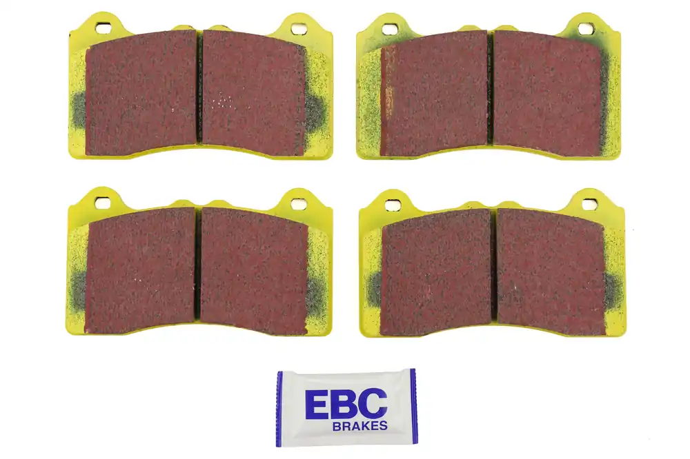 EBC Brakes Yellowstuff Street and Track Front Brake Pads - 2016-2018 Ford Focus RS