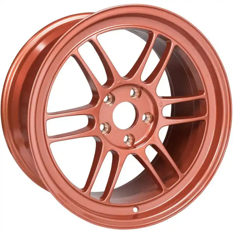 Enkei RPF1 Orange 18x9.5 +38 5x114.3 (Single Wheel) - 2015-2023 Subaru WRX / 2015-2021 STI / 2019-2023 Forester