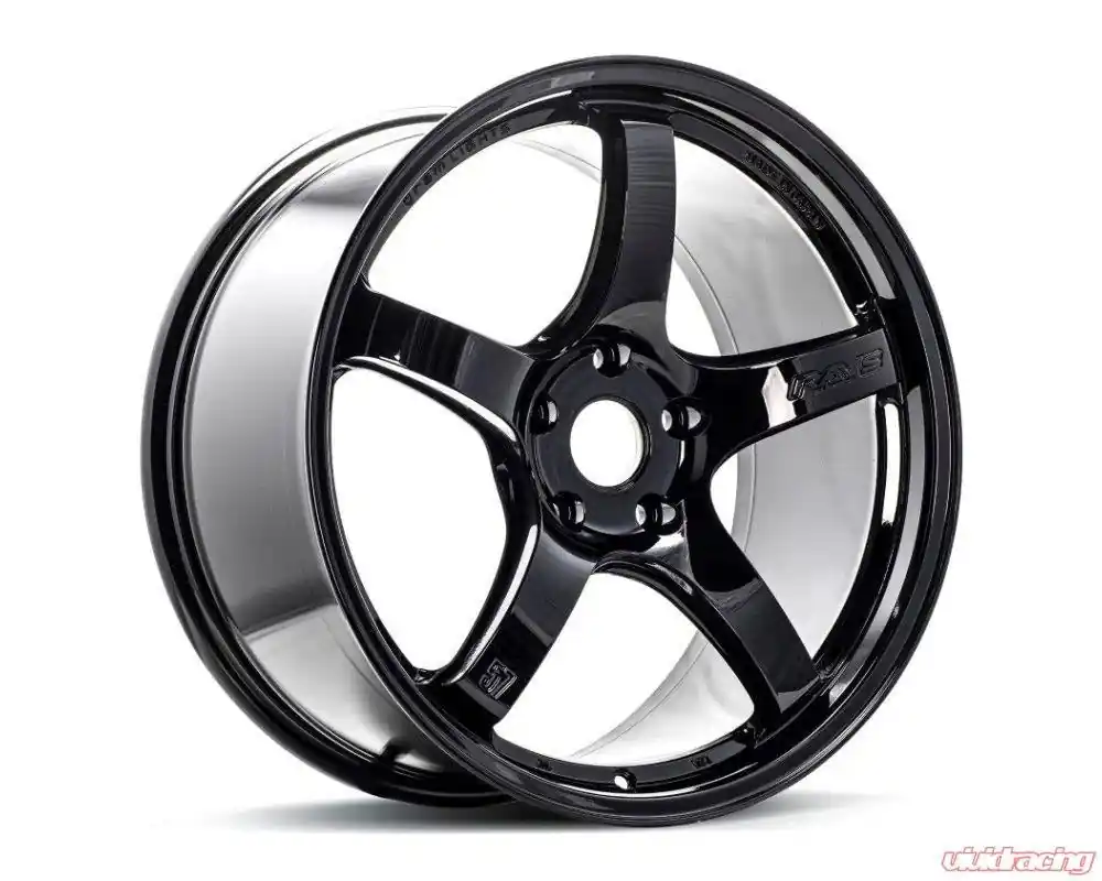 Rays Gram Lights 57CR Glossy Black 19x9.5 +25mm 5x112 (Front)(Single Wheel) - 2020-2024 Toyota GR Supra