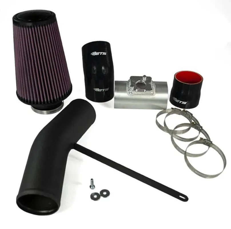ETS Cold Air Intake Wrinkle Black - 2008-2014 Subaru STI