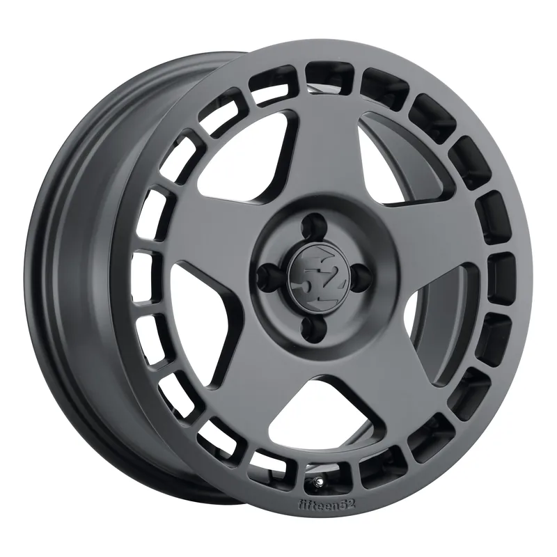 fifteen52 Turbomac Asphalt Black 17x7.5 +42mm 4x108 (Single Wheel) - 2014-2019 Ford Fiesta ST