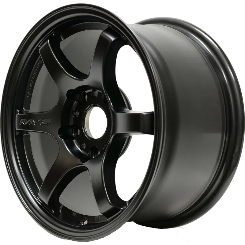 Rays Gram Lights 57DR Semi-Gloss Black 18x9.5 +22mm 5x114.3 (Single Wheel) - 2015-2024 Subaru WRX / 2015-2021 STI / 2019-2024 Forester