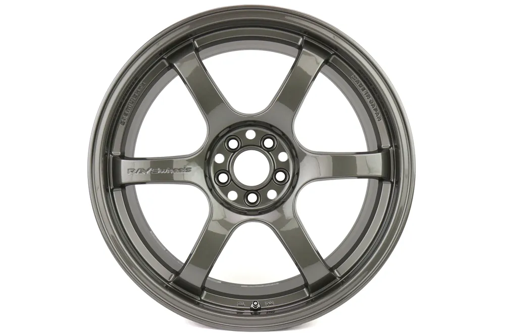 Rays Gram Lights 57DR Gunmetallic 18x9.5 +38mm 5x100 (Single Wheel) - 2013-2024 Subaru BRZ / Scion FR-S / Toyota GR86 / 2014-2018 Subaru Forester