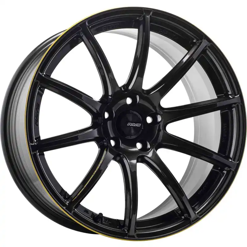 Rays Gram Lights 57Transcend Unlimit Super Dark Gunmetal/Machine Coat 18x9.5 +38mm 5x100 (Single Wheel) - 2013-2024 Subaru BRZ / Scion FR-S / Toyota GR86 / 2014-2018 Subaru Forester