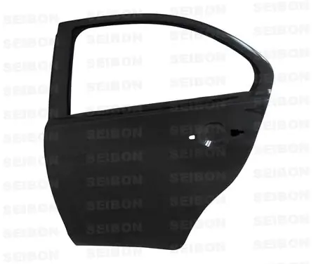 Seibon Carbon Fiber Rear Doors - 2008-2015 Mitsubishi Evo X