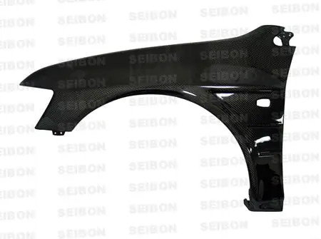 Seibon Carbon Fiber Front Fenders - 2003-2006 Mitsubishi Evo 8/9