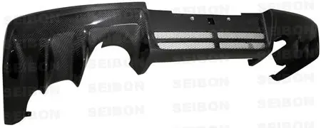 Seibon Carbon Fiber OE Style Rear Diffuser - 2008-2015 Mitsubishi Evo X