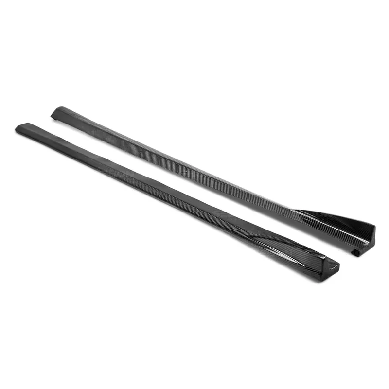 Seibon Carbon Fiber CS Style Side Skirts - Subaru Models (inc. 2011-2014 WRX / 2008-2014 STI)