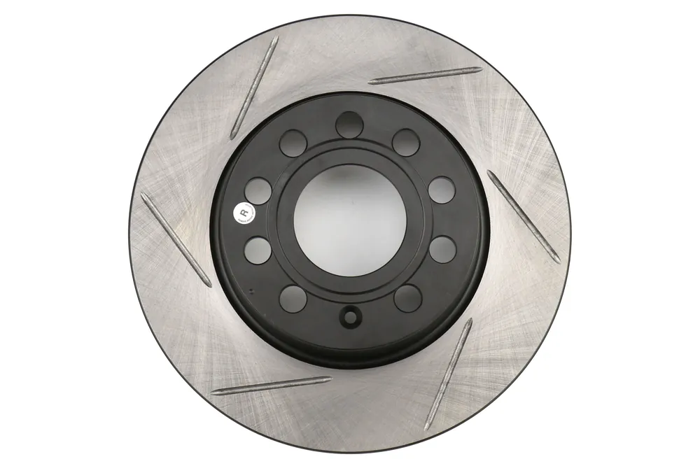 Stoptech Slotted Rear Right Rotor Single - 2015-2019 Volkswagen GTI Non-PP