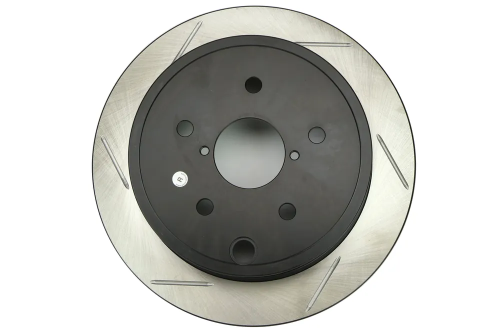 Stoptech Slotted Rear Right Rotor Single - 2015-2021 Subaru WRX