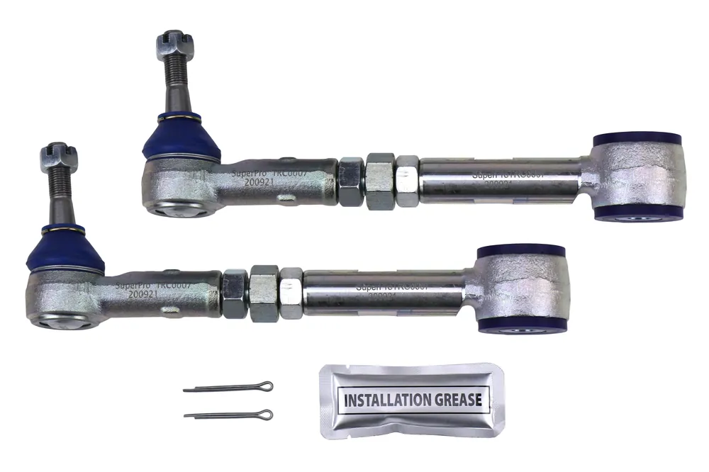 SuperPro Lower Rear HD Adjustable Toe Arm Set - 2013-2021 Scion FR-S / Subaru BRZ / Toyota 86