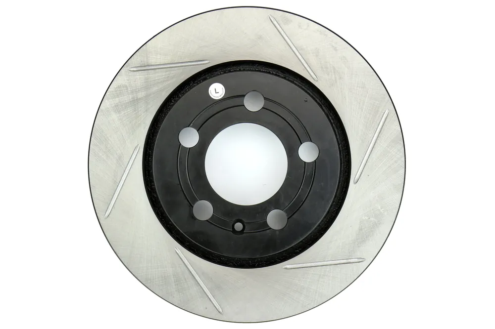 Stoptech Slotted Rear Left Rotor Single - Volkswagen/Audi Models (inc. 2003-2006 Volkswagen Golf (MK5)/ 2000-2006 Audi TT)