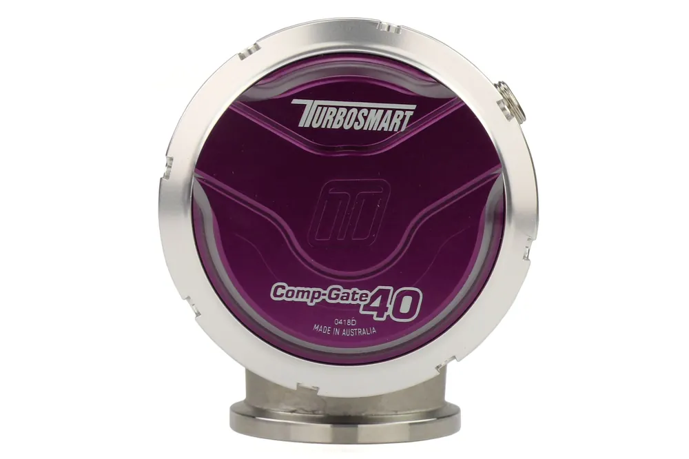Turbosmart WG40 GenV Comp-Gate 40mm 14psi (Purple) - Universal