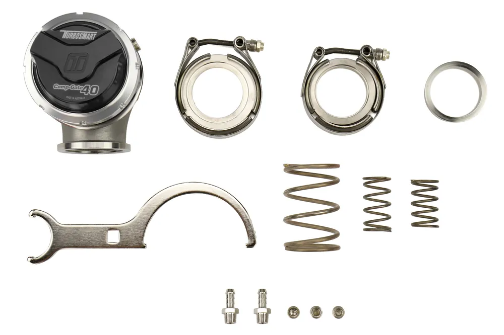 Turbosmart Comp-Gate 40mm GenV 7psi (Black) - Universal