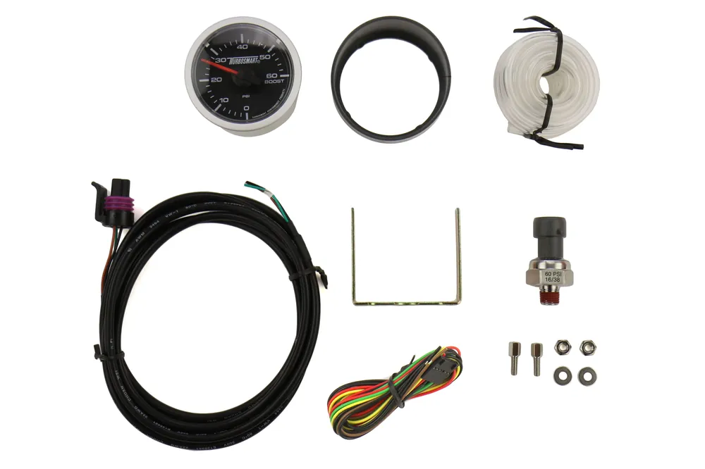 Turbosmart Electronic Vaccum/Boost Gauge 52mm 60psi - Universal