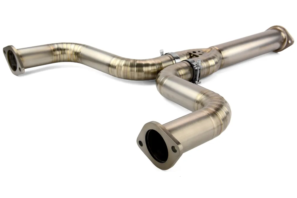 Tomei Expreme Ti Titanium Mid Y-Pipe Exhaust - 2009-2015 Nissan 350Z / 2003-2009 370Z