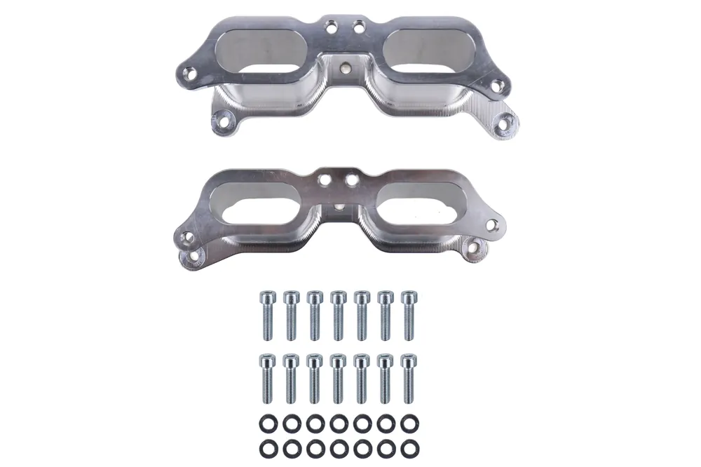 IAG Lower Intake Plenum Silver - 2015-2021 Subaru WRX