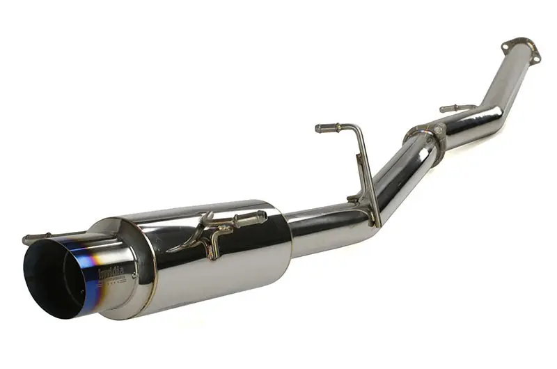 Invidia Racing Series Single Exit Cat Back Exhaust - Titanium Tip - 2002-2007 Subaru WRX/STI