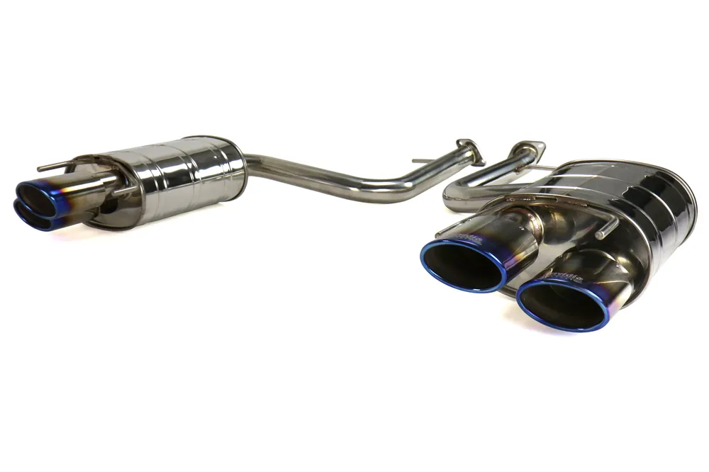 Invidia Q300 Axle Back Exhaust - Titanium Tips - 2015-2017 Lexus RC350 / RC200T
