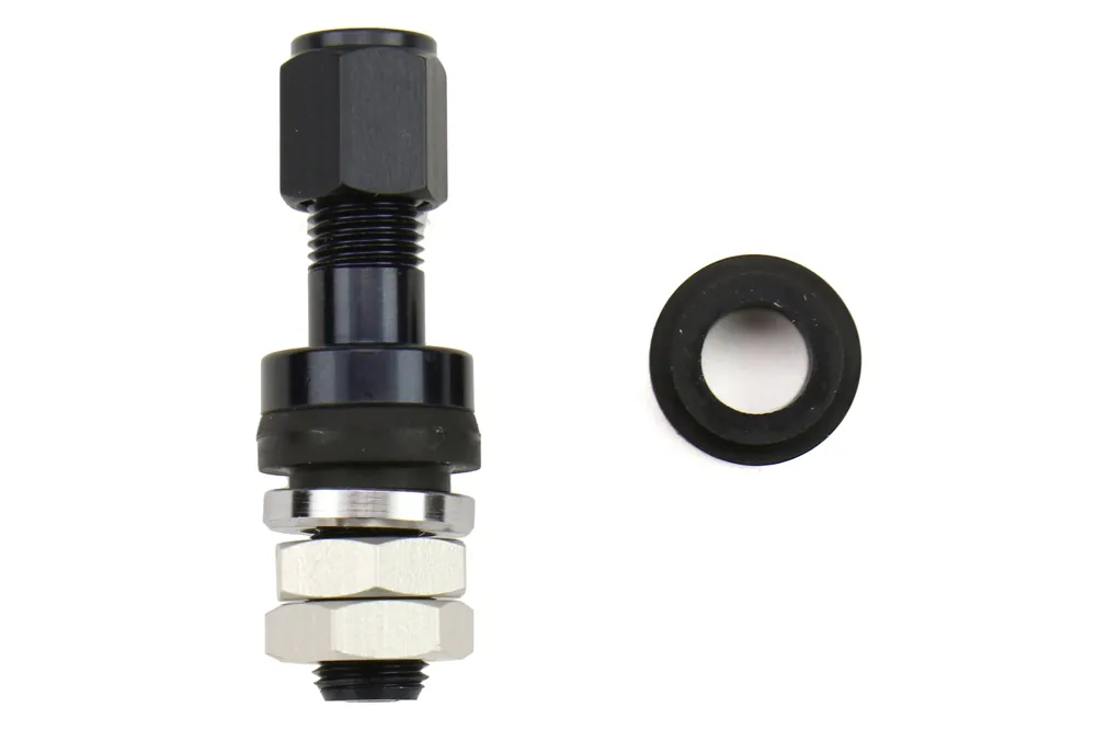 Project Kics Gram Lights 57 Valve Stem Black - Universal