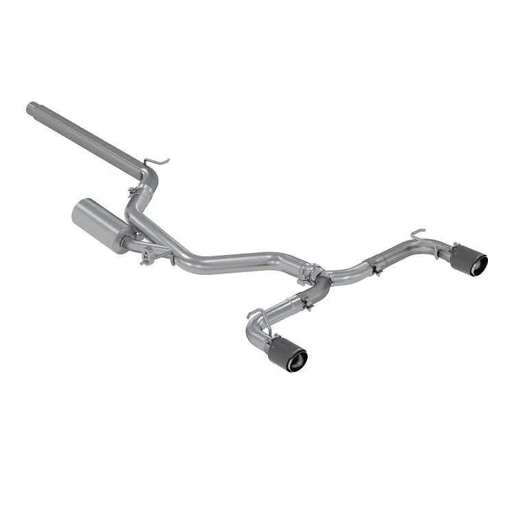 MBRP Pro Series Catback Exhaust w/ Carbon Fiber Tips - 2015-2017 Volkswagen GTI