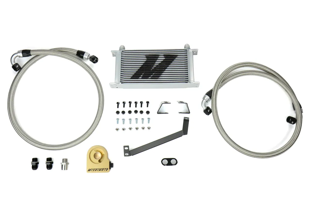 Mishimoto Thermostatic Oil Cooler Kit - 2015-2017 Ford Mustang EcoBoost
