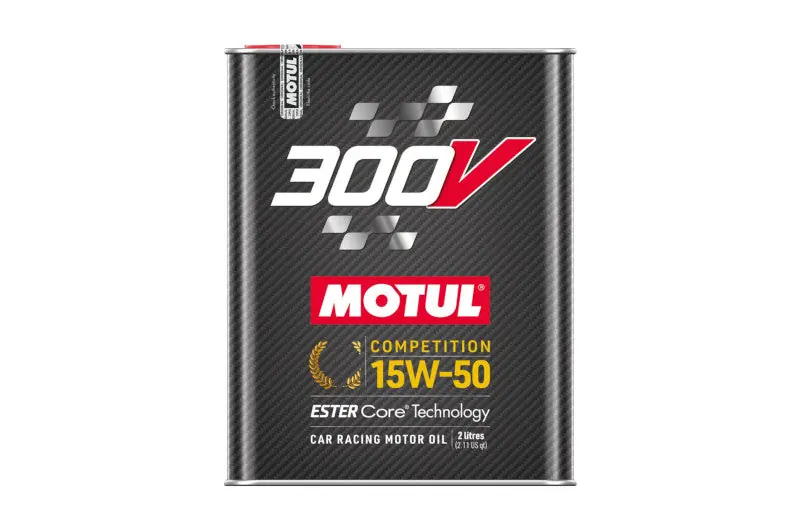 Motul 300V Competition 15W-50 Synthetic Motor Oil 2L (2.1qt) - Universal