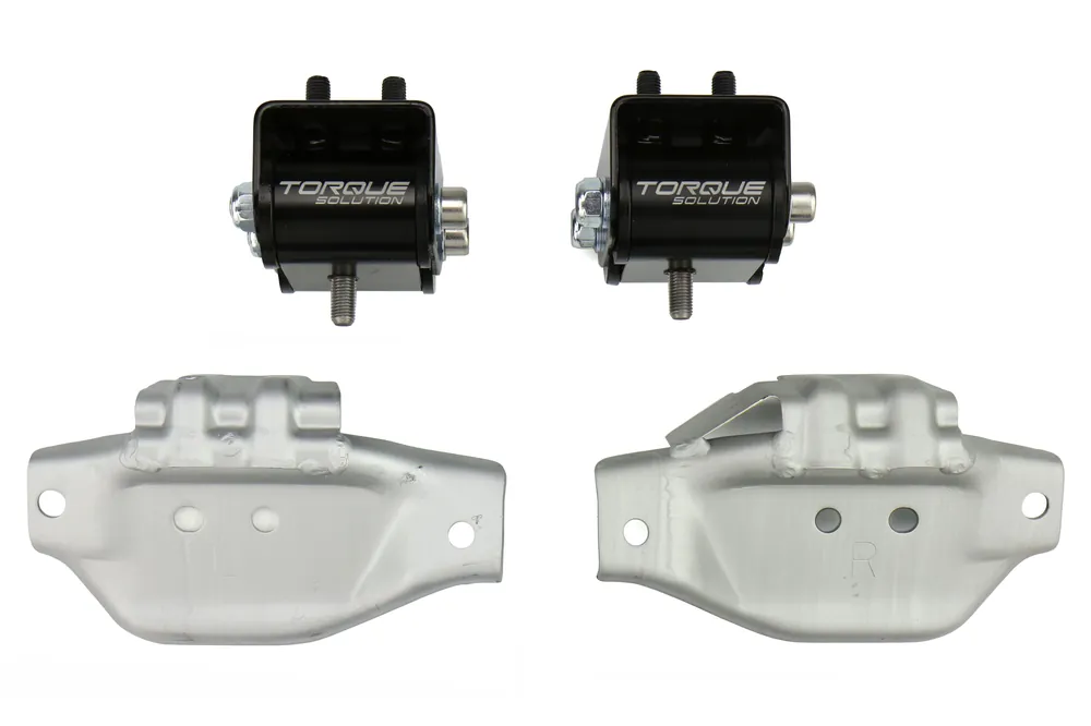 Torque Solution Engine Mounts w/ Mount Plates - 2002-2014 Subaru WRX / 2004-2021 STI
