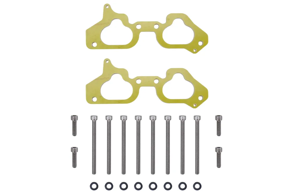 Torque Solution Phenolic Thermal Intake 8mm Spacers - 2002-2014 Subaru WRX / STI 2004-2021 / 2004-2013 Forester / 2005-2012 Legacy / 2005-2009 Outback