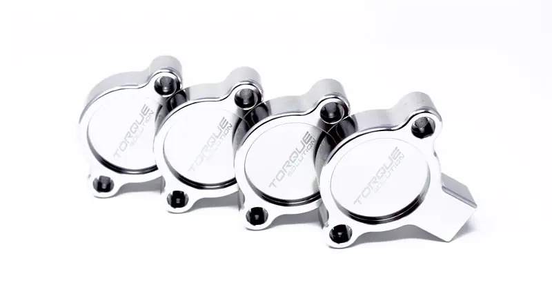 Torque Solution AVCS Cam Sensor Covers Silver - Subaru 2015-2021 WRX / 2013-2021 Scion FR-S / Subaru BRZ / Toyota 86