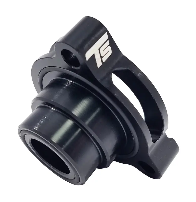 Torque Solution Blow Off Valve Adapter Black - 2015-2019 Volkswagen GTI / 2015-2016 Audi A3 / S3 / 2015-2017 Beetle / 2016-2019 Golf / 2015-2018 Passat