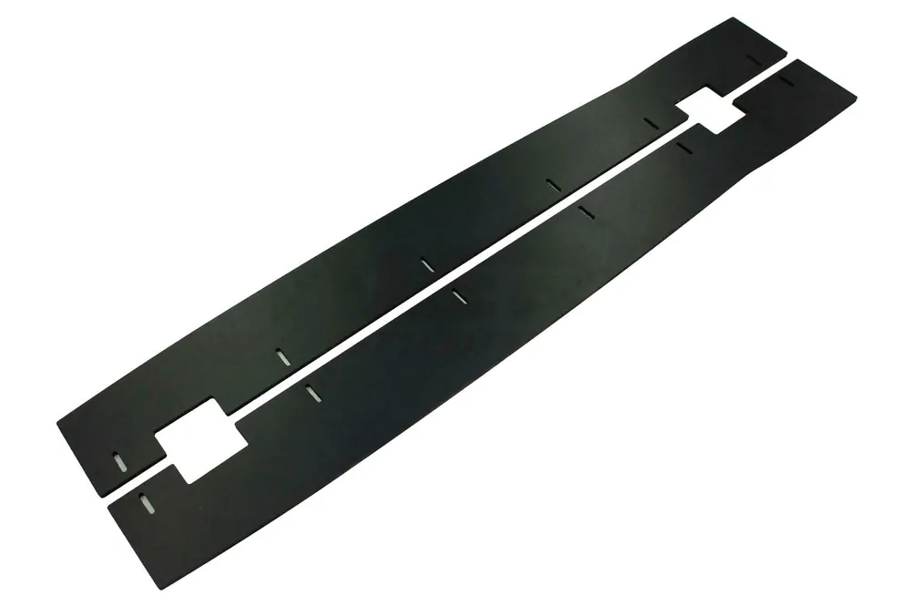 Verus Engineering Street Side Splitter Kit - 2016-2018 Ford Focus RS