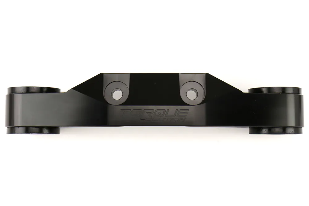Torque Solution Billet Rear Differential Brace Black - 2008-2021 Subaru WRX/STI