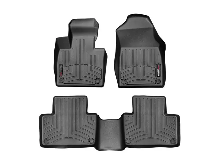 Weathertech Front and Rear Floorliners Black - 2020-2024 Subaru Outback