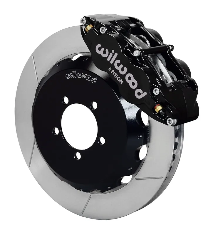 Wilwood FNSL6R 13.06in Front Kit Black - 2002-2021 Subaru WRX / 2004-2021 STI / 2003-2006 Baja / 1998-2013 Forester / 1994-2014 Impreza / 1994-2009 Legacy / 2000-2009 Outback