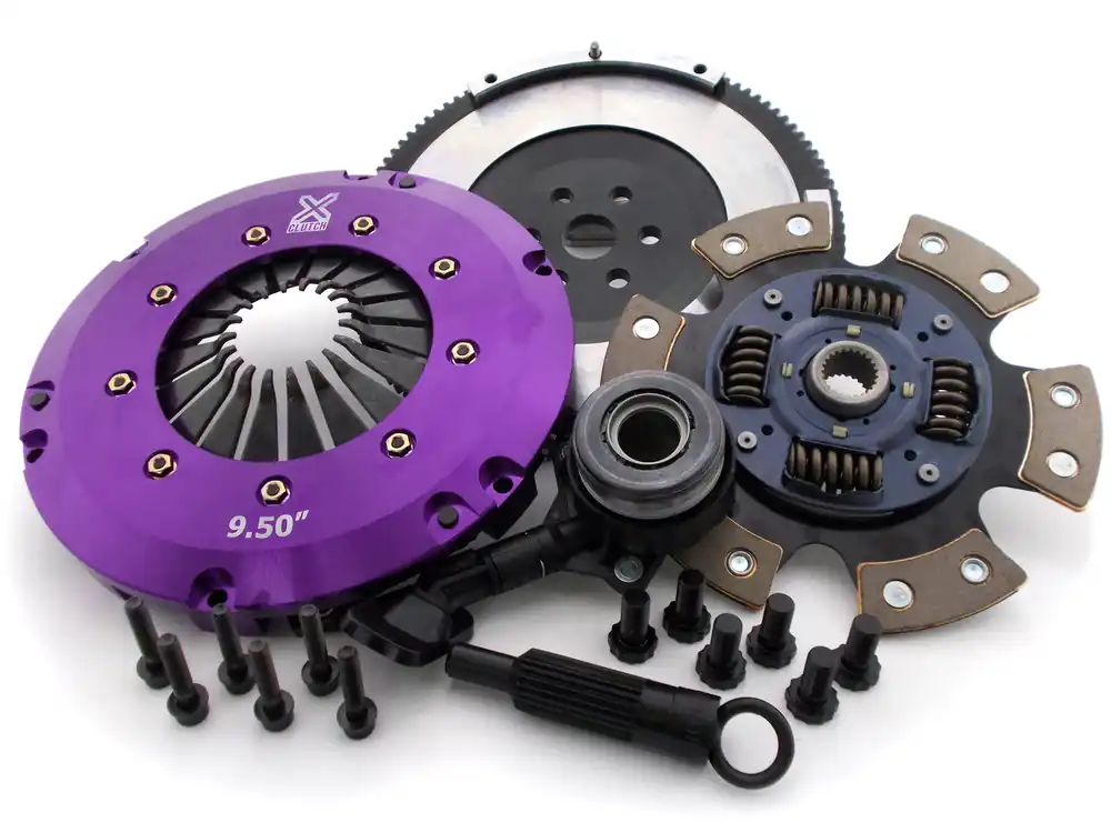 XClutch Stage 2R Extra Heavy Duty Sprung Ceramic Disc Kit - 2013-2018 Ford Focus ST