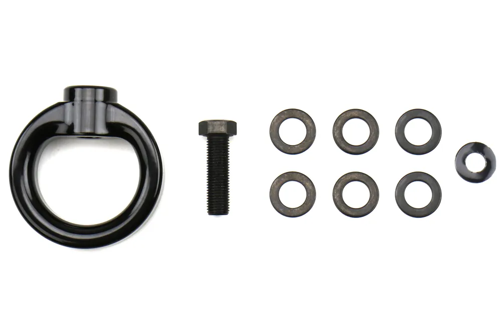 PERRIN Tow Hook Upgrade Kit Flat Black - Universal